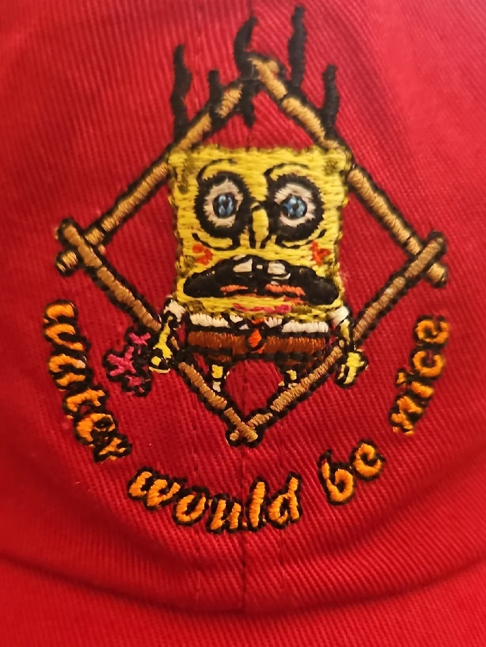 Y2K VINTAGE SpongeBob Nickelodeon Cap